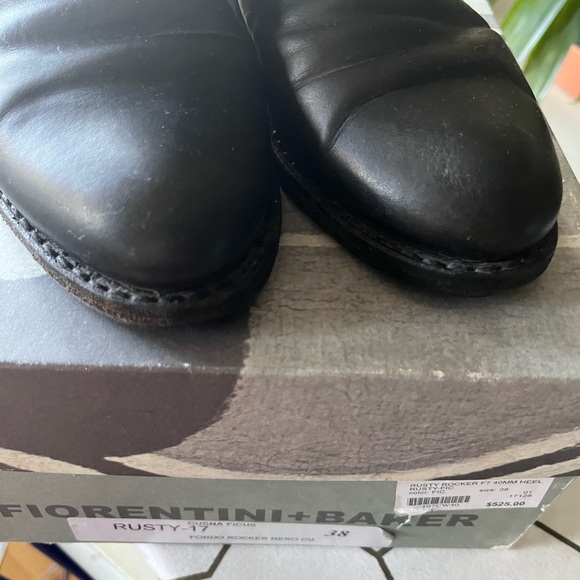Amazing pair of Rusty Rocker booties by Fiorentini + Baker! Black, size 38/7.5 - Picture 5 of 12